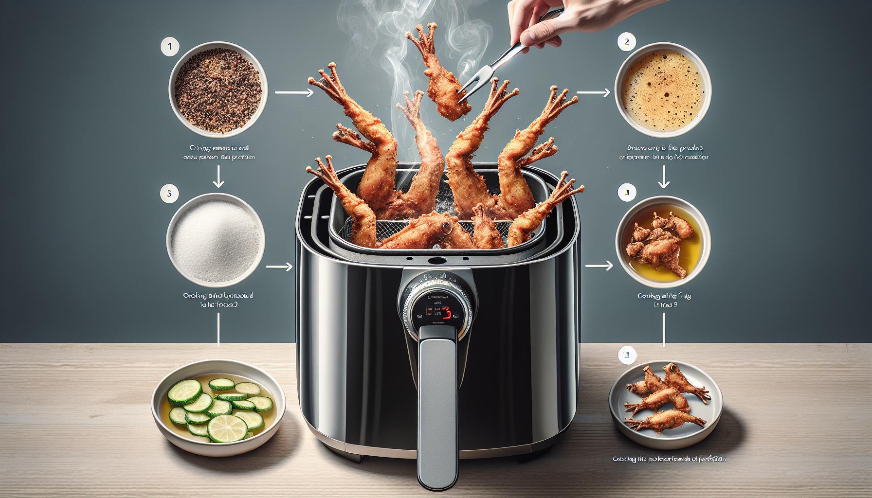 Delicious Air Fryer Frog Legs: Crispy Recipe for Tender, Flavorful Delight