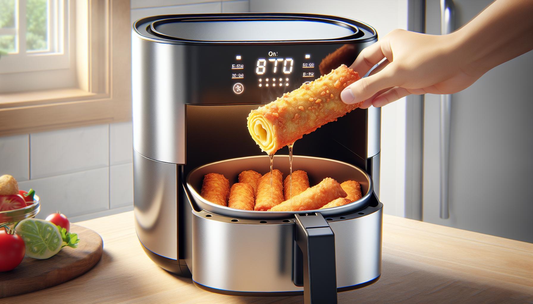 How to Reheat Egg Rolls in Air Fryer for Crispy Perfection