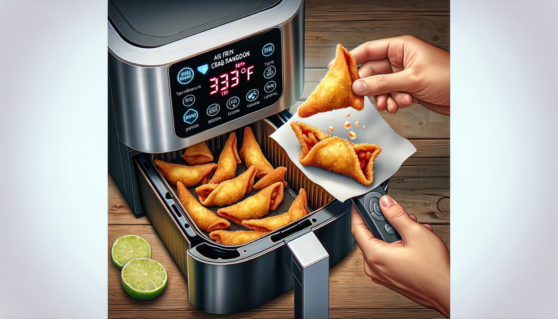 Perfectly Air Fry Crab Rangoon: Timing, Temperature, and Crispy Results