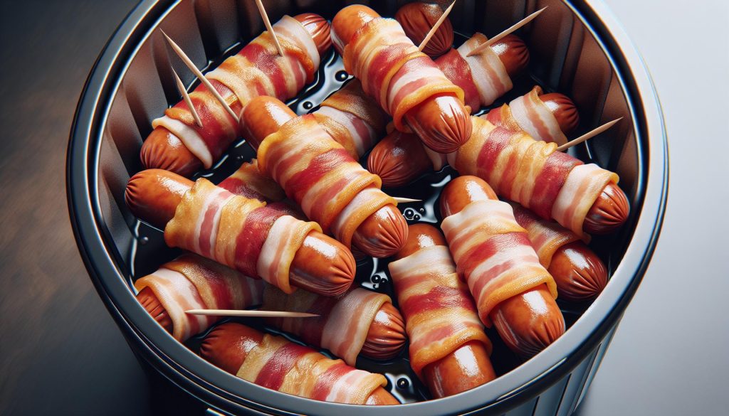 Easy Guide: Cooking Bacon-Wrapped Smokies in Your Air Fryer