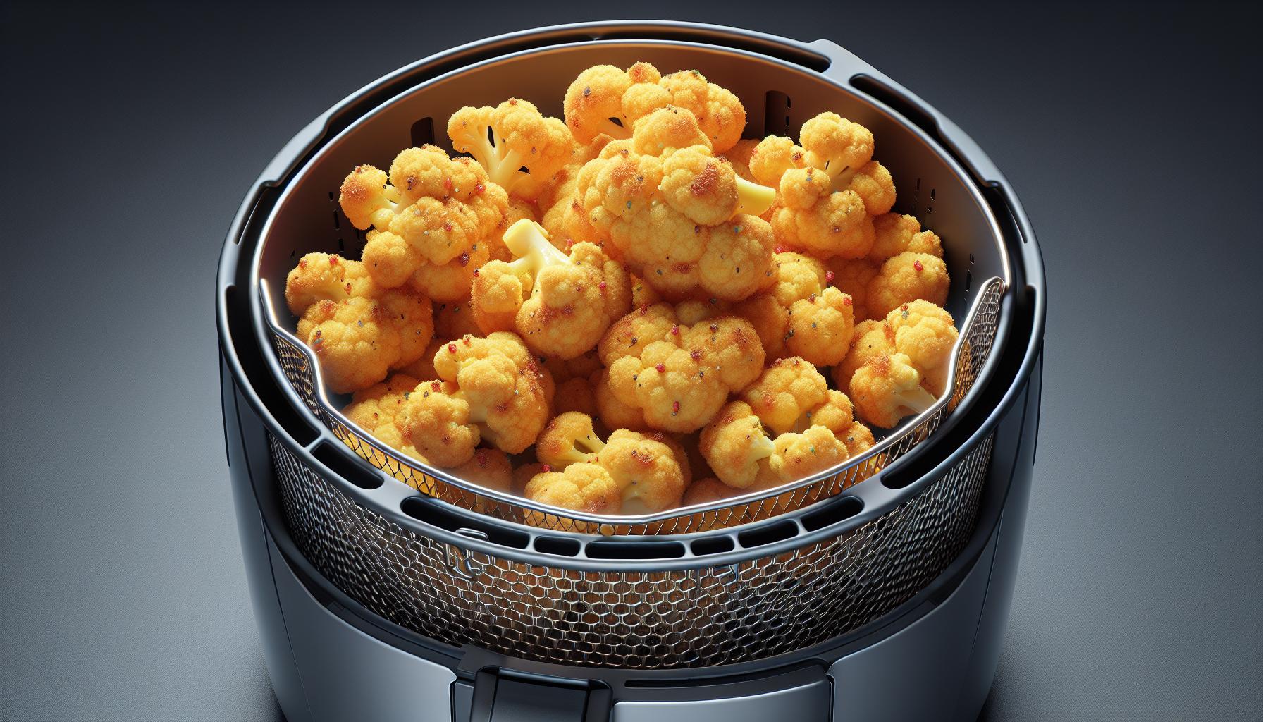 Deliciously Crispy Air-Fried Breaded Cauliflower Recipe in Minutes