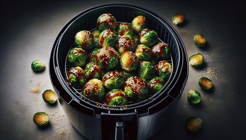 Crispy Asian Brussels Sprouts in Air Fryer: Easy Recipe