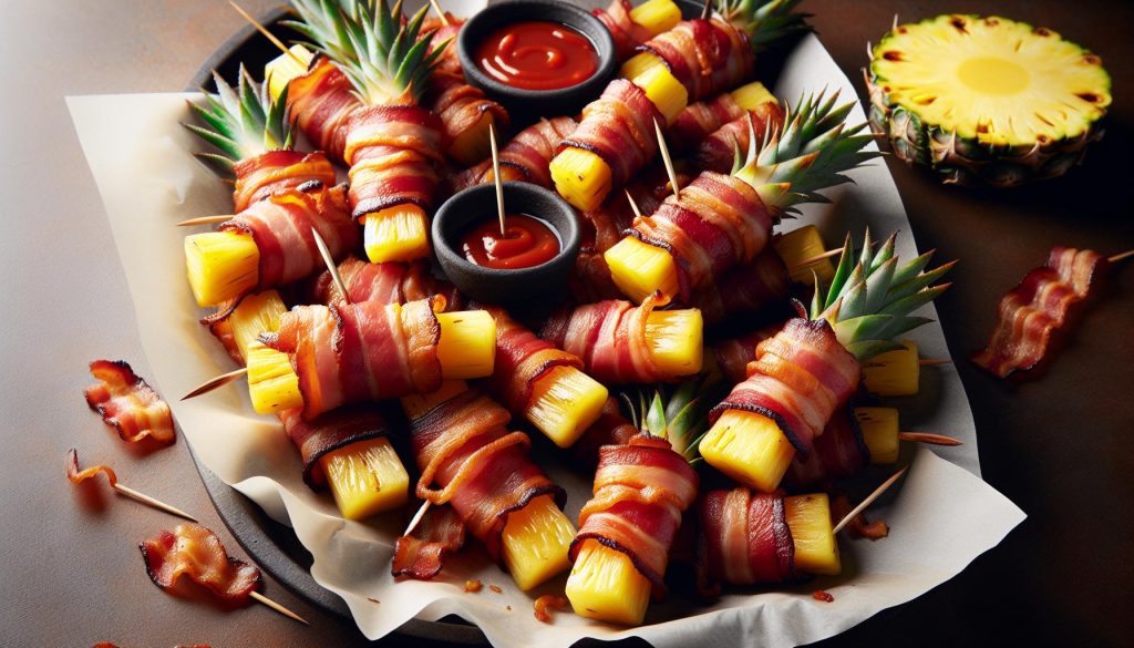 Delicious Bacon-Wrapped Pineapple Recipe for Air Fryer Perfection