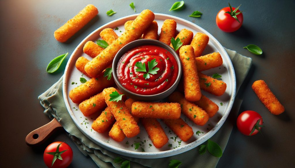 Air Fryer Recipe: Cooking Frozen Mozzarella Sticks Made Easy