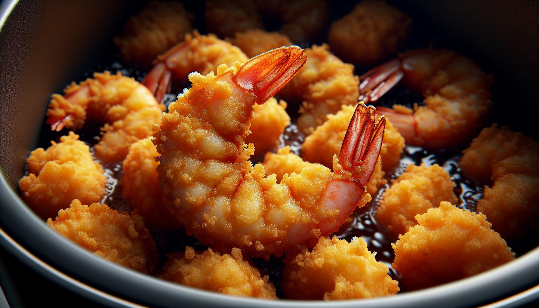 Perfectly Cooked Crispy Breaded Shrimp in Air Fryer: Timing Guide