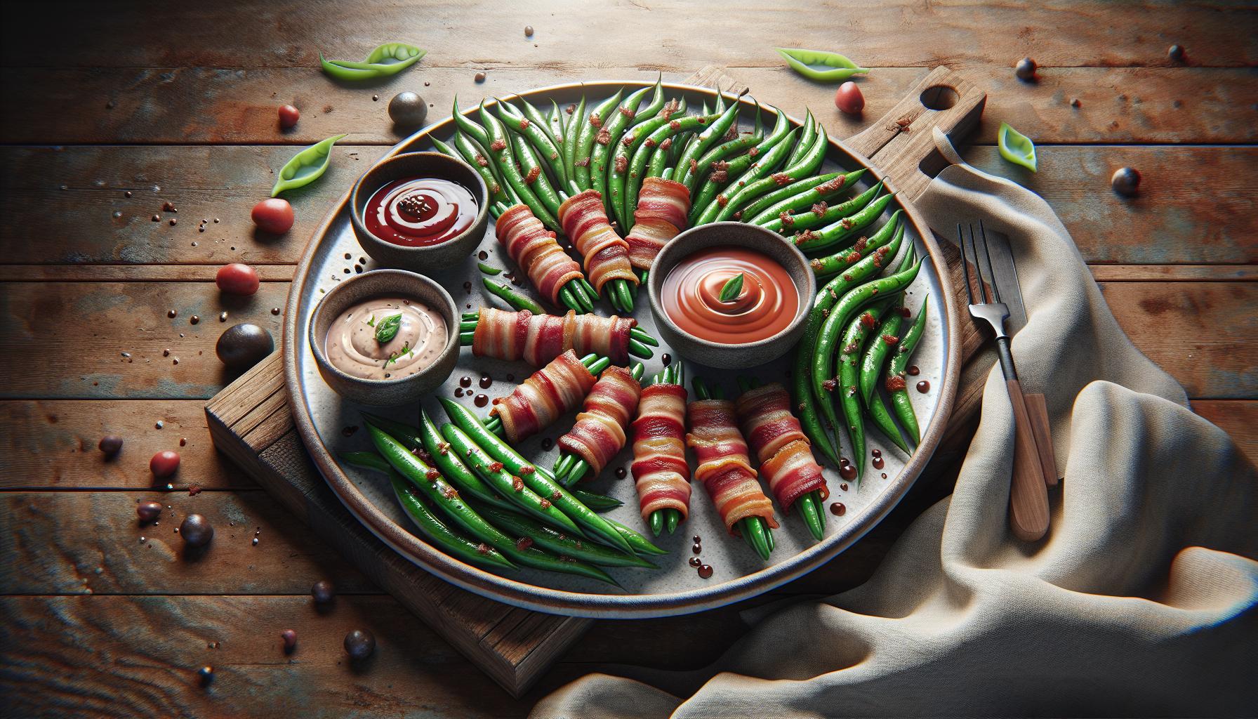 Easy Bacon-Wrapped Green Beans in Air Fryer: Crispy Recipe and Serving Tips