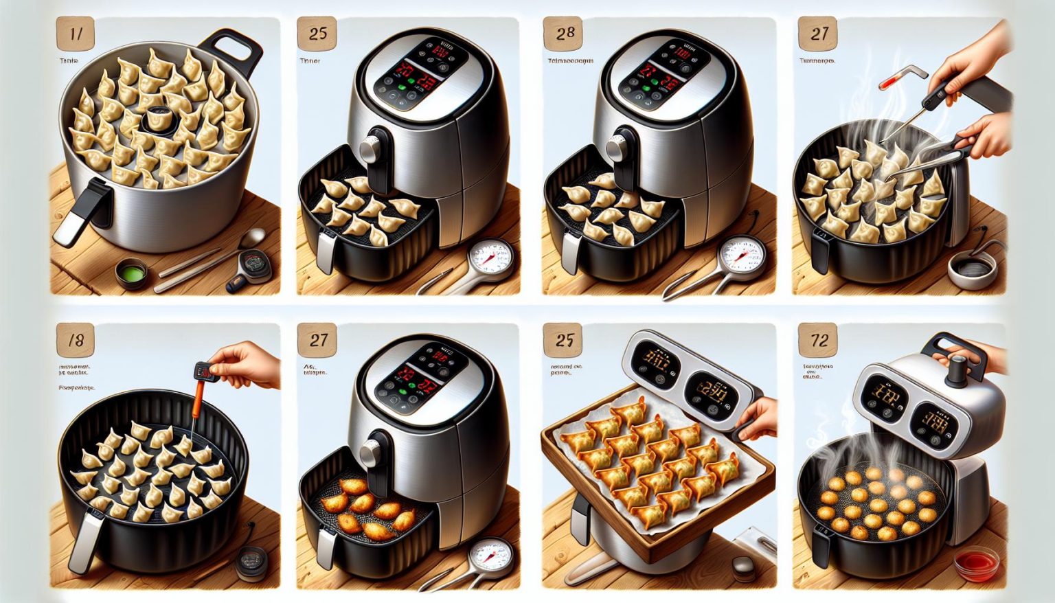 Easy Guide Cooking Frozen Pot Stickers in Your Air Fryer like a Pro