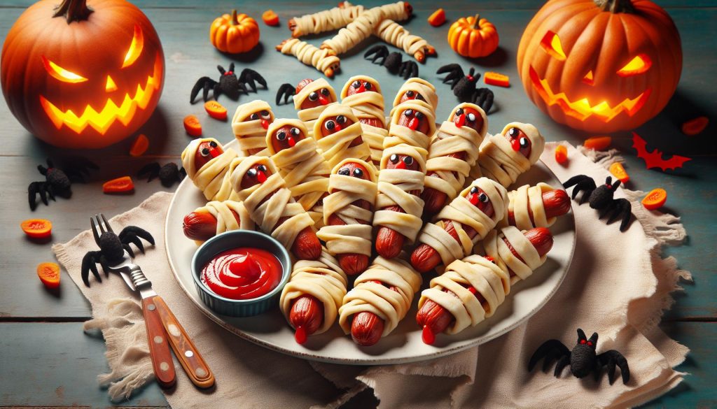 Easy Air Fryer Mummy Dogs Recipe for Festive Halloween Fun