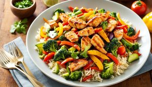 Cajun cuisine and health benefits of chicken stir fry