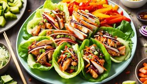 Chicken Teriyaki Lettuce Wraps Recipe