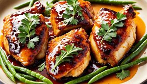 Cider Glazed Chicken Thighs