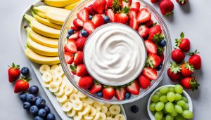 Cinnamon Yogurt Dip Recipe