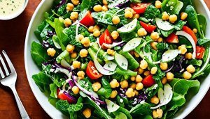 Green Goddess Salad With Chickpeas Recipe