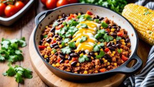 Ground Turkey Enchilada Skillet Recipe