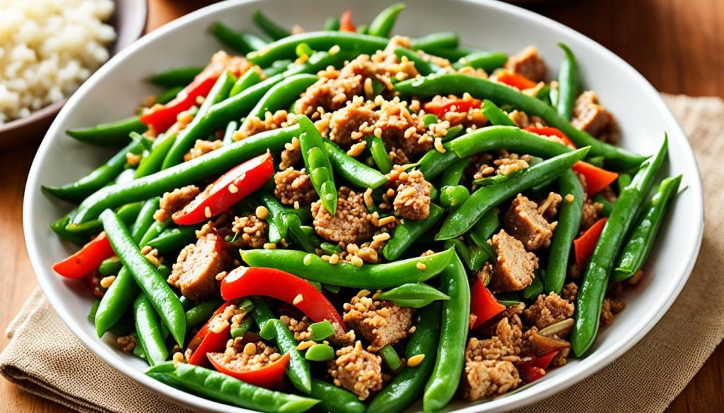 Ground Turkey Green Bean Stir Fry Recipe