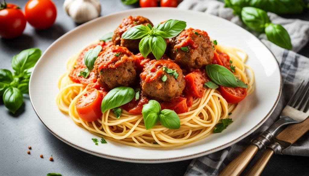 Keto Spaghetti and Meatballs Recipe