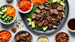 Korean Style Steak Appetizer