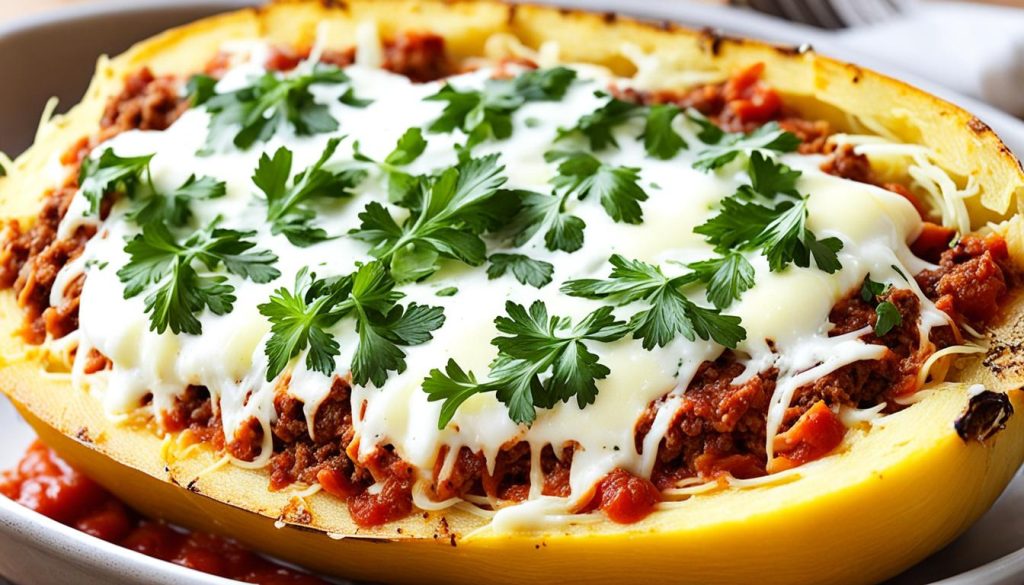 Lasagna Spaghetti Squash Recipe