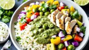 Salsa Verde Chicken Bowls Recipe