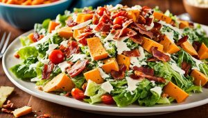 Sweet Potato Caesar Salad Recipe