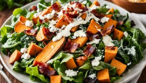 Sweet Potato Caesar Salad Recipe