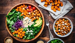 Sweet Potato Chickpea Buddha Bowl Recipe