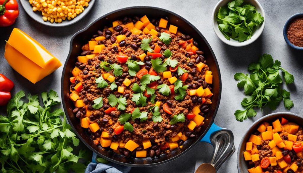 Sweet Potato Taco Skillet Recipe