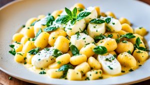 burrata cheese gnocchi