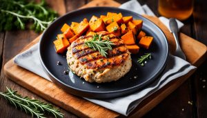 ground chicken and sweet potato recipe