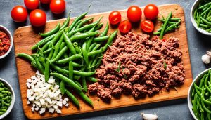 ground turkey stir fry ingredients