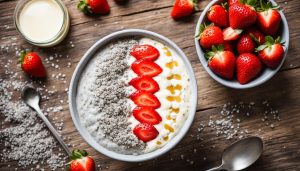 homemade chia pudding