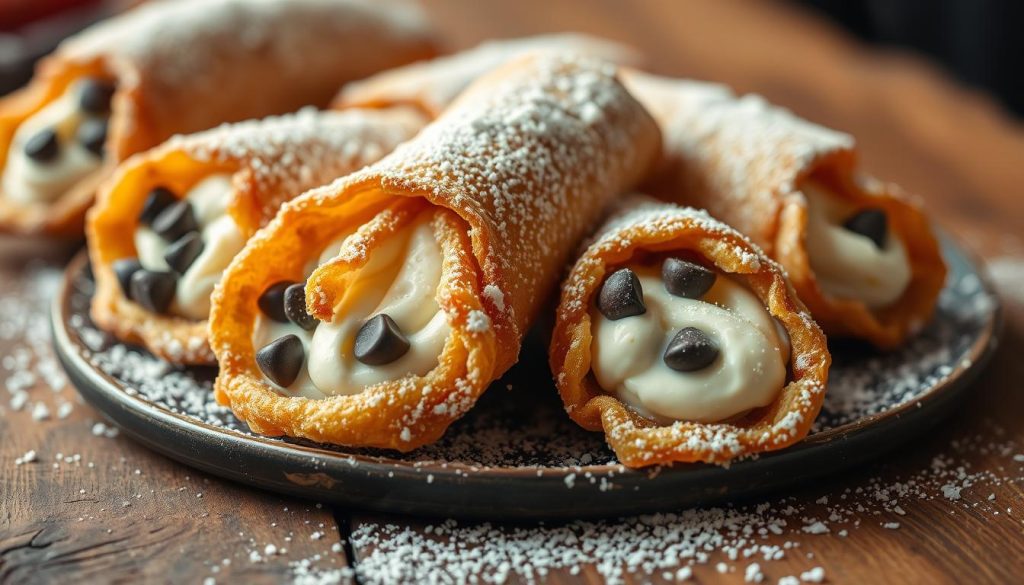 Crispy Air Fryer Cannoli