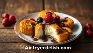 Air Fryer Cheesecake Bites