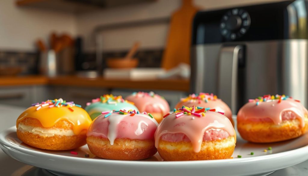 Air Fryer Mochi Donuts