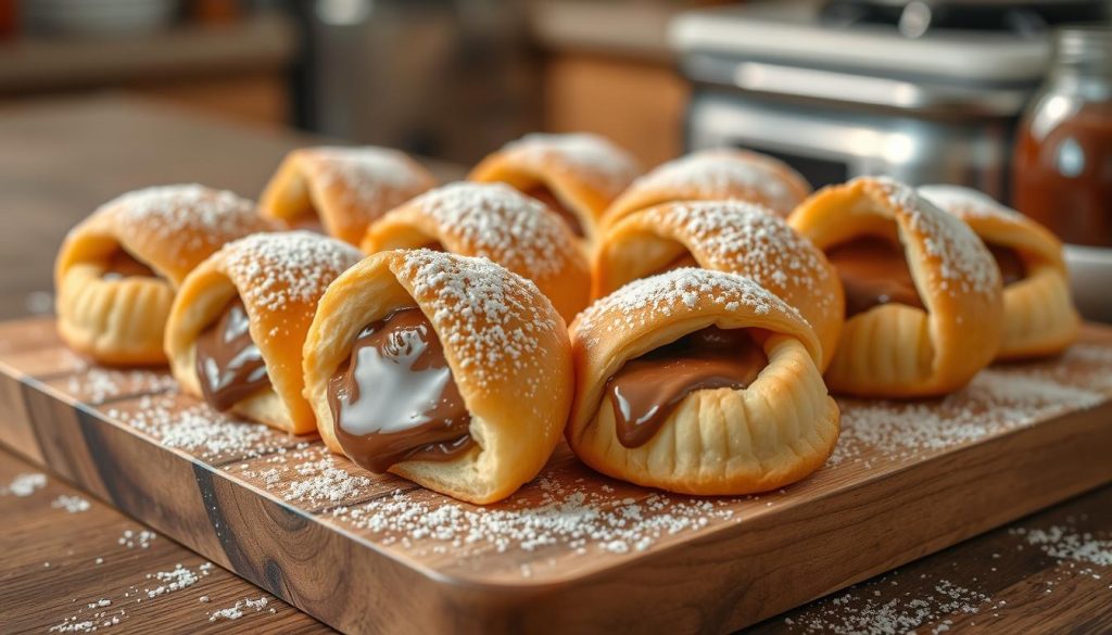 Easy Air Fryer Nutella Pastries