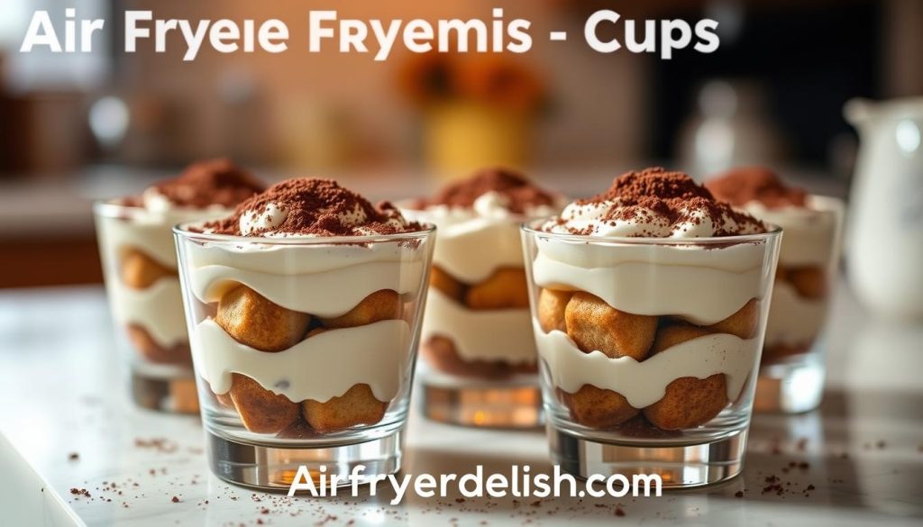 Air Fryer Tiramisu Cups