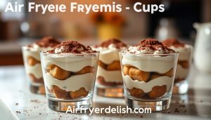 Air Fryer Tiramisu Cups