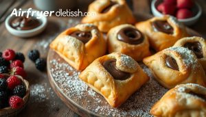 air fryer puff pastries