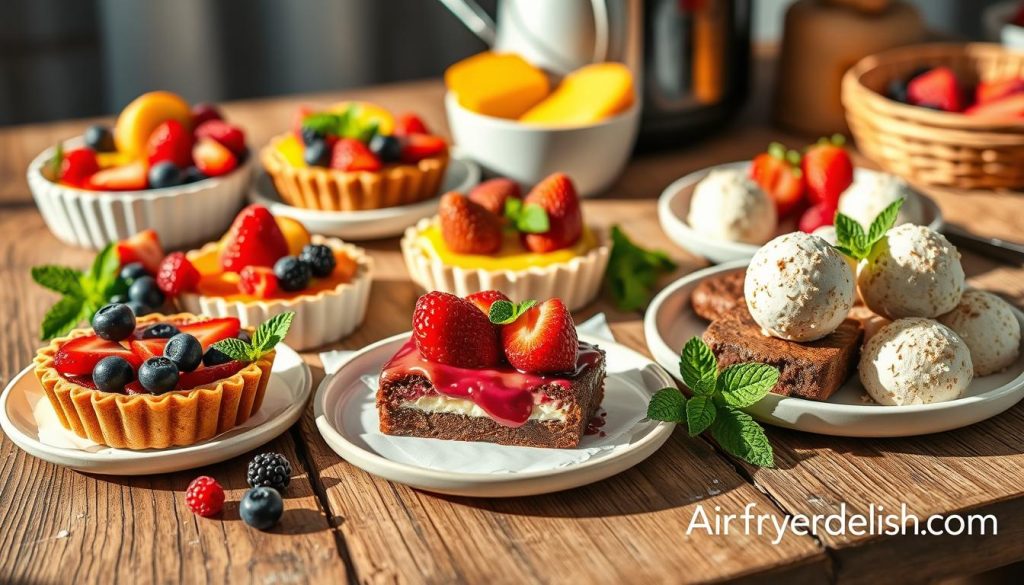 healthy air fryer desserts