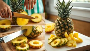 how to cut pineapple