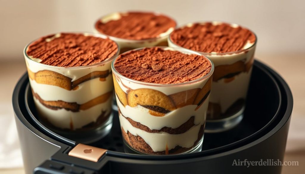 layered tiramisu air fryer