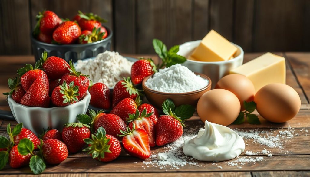 strawberry tart ingredients